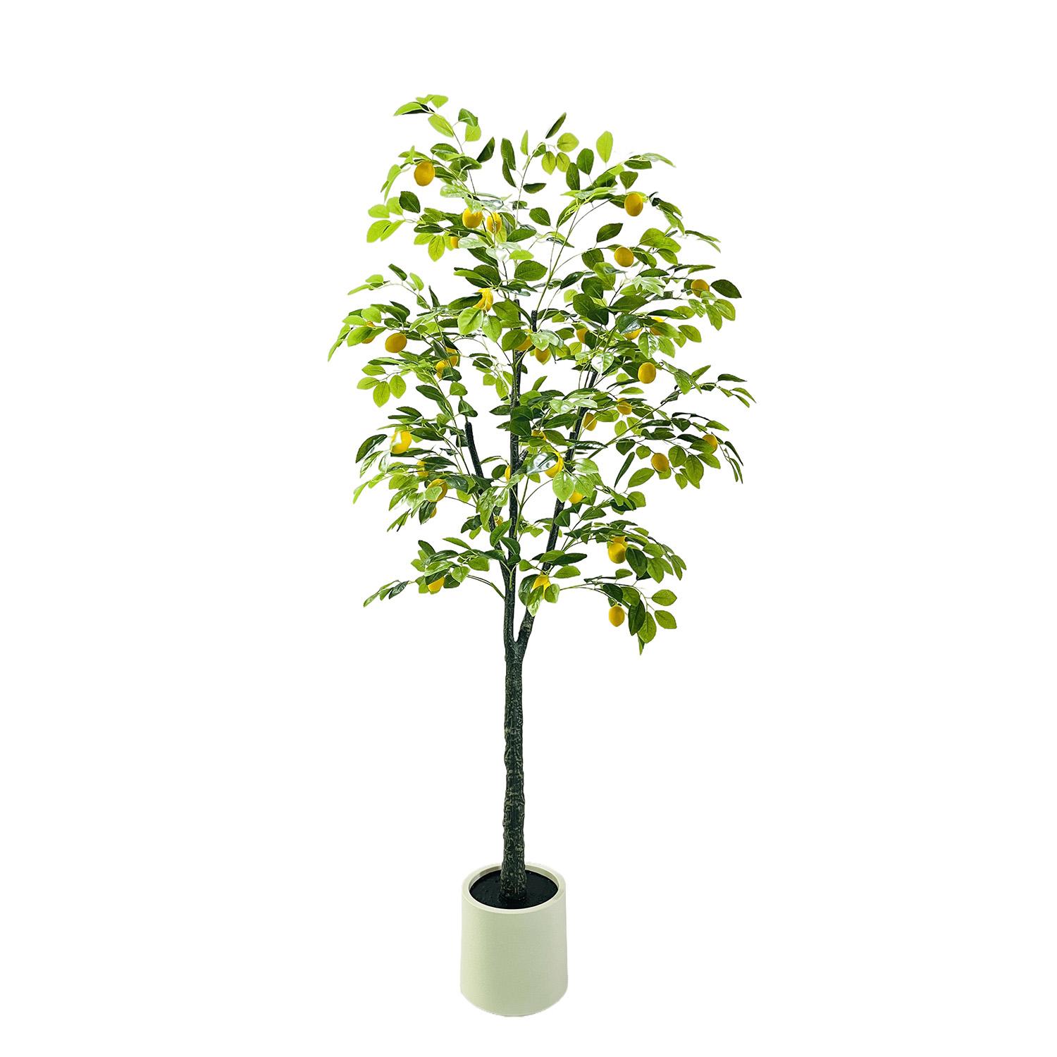Christmas Tree Artificial - ต้นมะนาวประดิษฐ์, ต้นไม้ประดิษฐ์ขนาดใหญ่ 180 ซม. ในกระถาง, ต้นมะนาวที่ดูสมจริง,