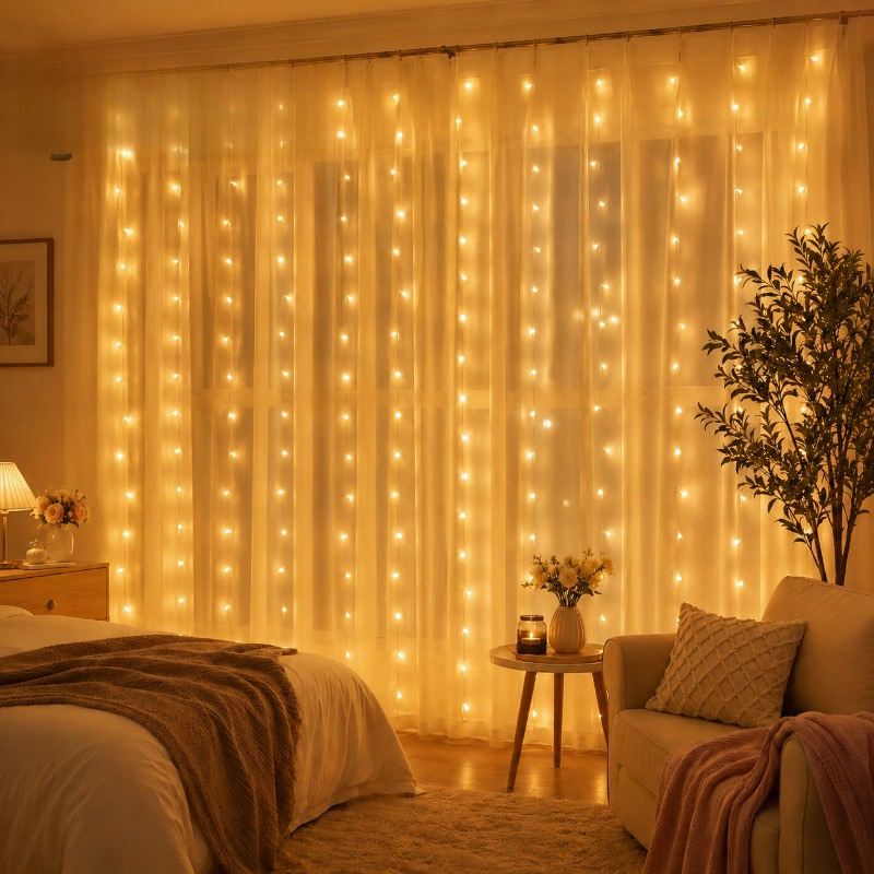 ไฟประดับม่าน LED ความยาว 3/4/6 - Led Fairy String Lights บทวิจารณ์และราคา