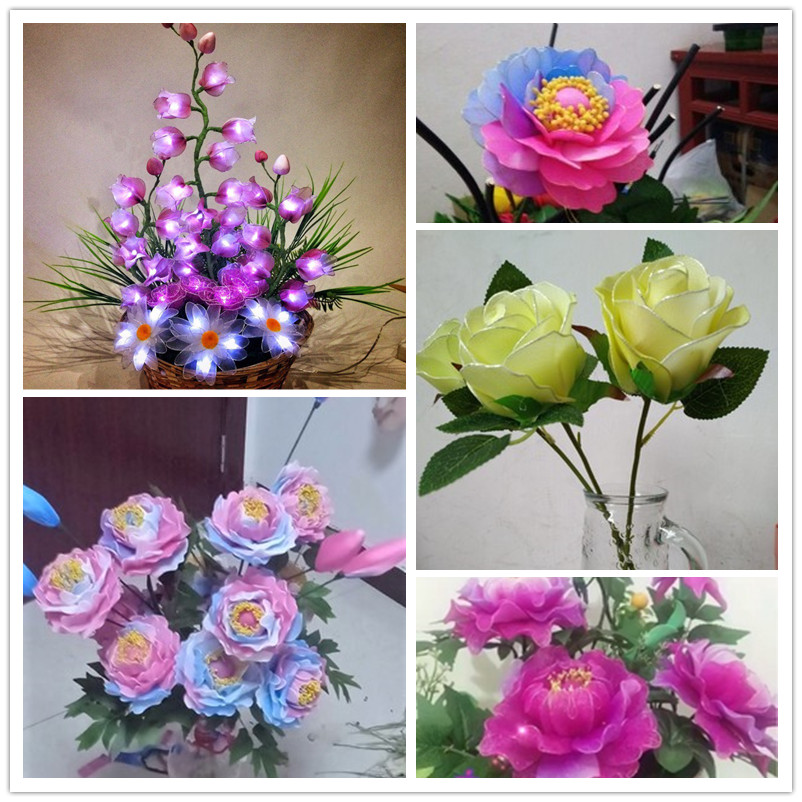 20Pcs ไนลอนถุงน่องแรงดึง DIY ด - Christmas Wreath Fake บทวิจารณ์และราคา