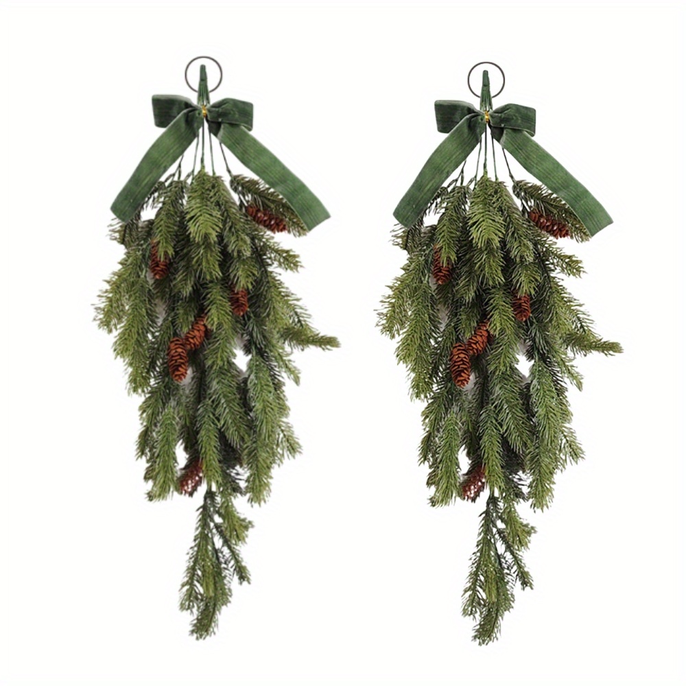 พวงมาลัยคริสต์มาสทรงหยดน้ำ - พ - Christmas Tree Artificial บทวิจารณ์และราคา